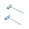 QWORK® Combination Spanner Wrench, T-Wrench for Chainsaw Saws, 13mm x