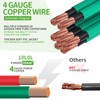 10L0L 3 Awg Golf Cart Heavy Duty Battery Cables for