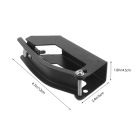 Outanaya 4Pcs Car Roof Rack Clamps Mounting Brackets for Cargo Carrier Accessories Durable Clips for Secure Luggage Simple Installation for Enhanced Functionality