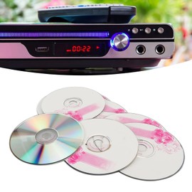 Discos CD R en de Velocidad 52X, Capacidad de 700 MB, Compatible con IOS para para para para , No Regrabable, Material de PC para Imágenes Digitales Música (10 Piezas)
