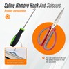 Screen Repair Tools, 6 in 1 Window Screen Installation Kit