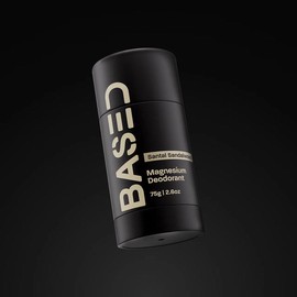 BASED High Performance Deodorant | Aluminum Free | 24 Hour Odor Protection | Simple, Effective, BASED.:_Santal Sandalwood_Just one