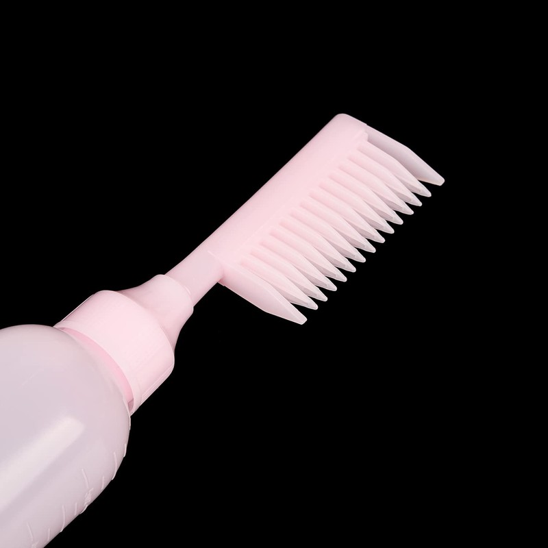 UNVOJL 2 Pack Root Comb Applicator Bottle Hair Dye Dispensing