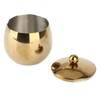 Large Stainless Steel Sugar Bowl Spice Jar With Lid Storage