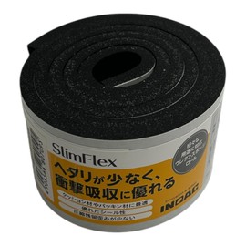 INOAC L24-550MT Polo Sponge Roll, 5tX50mmX1M with Tape, Black