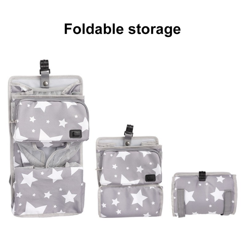 Hanging Diaper Organizer Diaper Stacker for Changing Table Diaper Holder