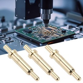 Be In Your Mind 100pcs 9.5mm Current Test Probes Pogo Pins Connector 24VDC 1.5A for Mobile Phones Communications Automotive