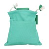 Foraging Bag Large Capacity Durable Canvas PU Leather Wide Application