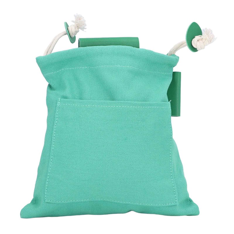 Foraging Bag Large Capacity Durable Canvas PU Leather Wide Application
