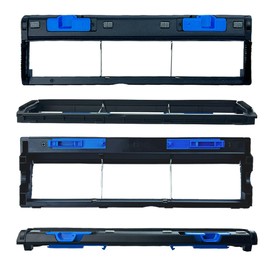 Ytaland - Cubierta trasera de cepillo para polvo principal de repuesto para aspiradora ECOVACS DEEBOT X2 Omni / X2 / X2 Pro Robot (negro)