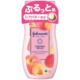 Johnson Body Care, Aroma Milk, Lasting Moisture, Body Lotion, Peach and Apricot Scent, 6.8 fl oz (200 ml)