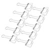 51mm 30pcs Binder Clips Strong Clamping Force Metal Hollow Tail