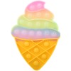 Jumbo Pastel Ice Cream Cone Bubble Popper Toy 6.5"