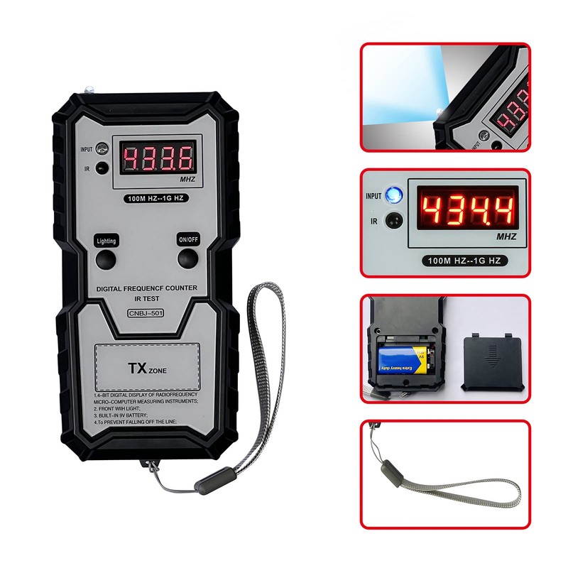 Mulcort IR Infrared Frequency Tester Wireless remote control frequency tester