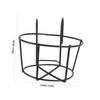BESPORTBLE Geometric Iron Metal Hanging Planter Pot with Stand Flowerpot