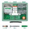 SPAX Assortment small, screw set with 4 dimensions + dowels,