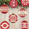Charivna Mit Christmas tree toy cross-stitch kit T-10C Set of