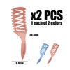 2 Pieces Hollow Hair Comb, Hair Comb, Loose Comb, Hair