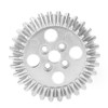 2 Sets Bevel Gear Zinc Alloy Aluminum Bearing 22mm Industrial