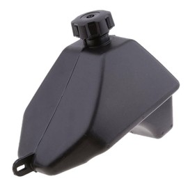 TDR Replacement Fuel Tank with Cap for 4 Stroke 50cc 70cc 110cc 125cc ATV Quad Dirt Bikes Black