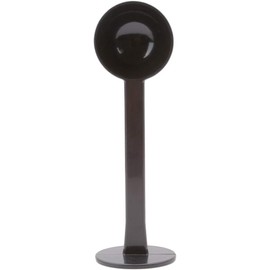Black 2-in-1 Espresso Coffee Bean Spoon Tamping Scoop Tamper Tea Tool for Bean Spoon Measuring, Scoops, Tea and Espresso
