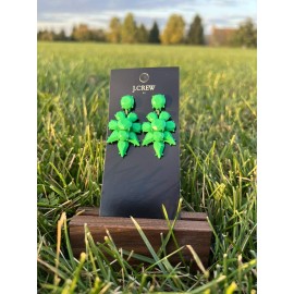 J.CREW J. Crew Women’s Fashion Earrings - Green Bold Stud Earrings