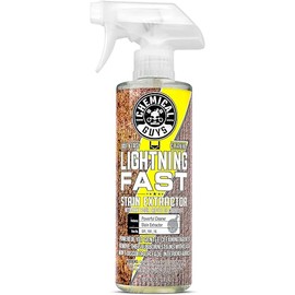 Chemical Guys SPI_191_16 Lightning Fast Carpet and Upholstery Stain Extractor, (Fabric, Upholstery, & Carpet), Safe for Cars, Home, Office, Furniture & More, 16 fl oz, Fresh Scent