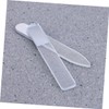 Beavorty 6pcs Crystal Nail Files Double-Sided Glass Nail Tools for