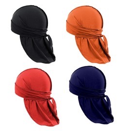 24 Pack Bulk Durags Ideal for Barbershops Events or Resale (Green)