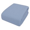 TreeWool 100% Soft Cotton Thermal Blanket in Waffle Weave -