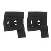 2Pcs Baseball Training Catching Glove Black Soft Comfortable Mini Baseball