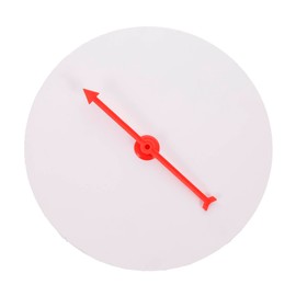 NOLITOY Turntable Raffle Draw Board Dry Erase Wheel Prize Wheel Reusable Turntable Blank Wheel Lucky Wheel Fortune Wheel Spinner Foam White to Rotate editable