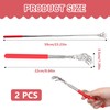 2 x extendable back scratcher, ideal for relieving itching, easy