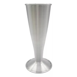 AG Estetoscopio De Pinard De Aluminio Color Plateado