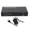 Ethernet Optical Switch 6 Ports 10 100Mbps RX1550 Tx1310nm LED