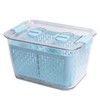 Kitchen Spaces Colander Bin, Produce Saver, Fridge Organizer With Lid,