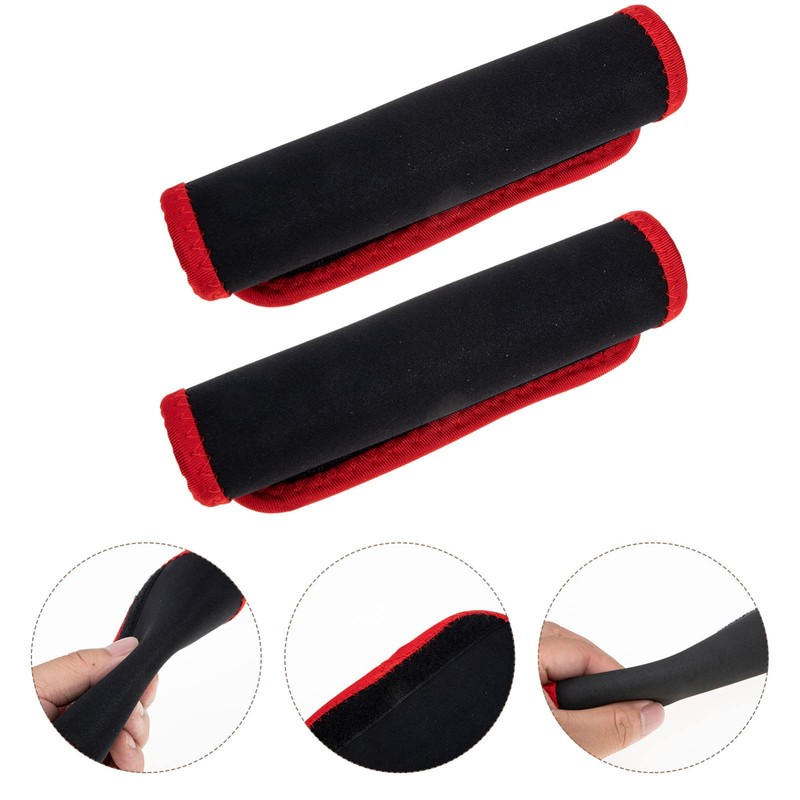 BESPORTBLE Practical Weightlifting Grips Pads 2pcs Neoprene Gym Hand Grips