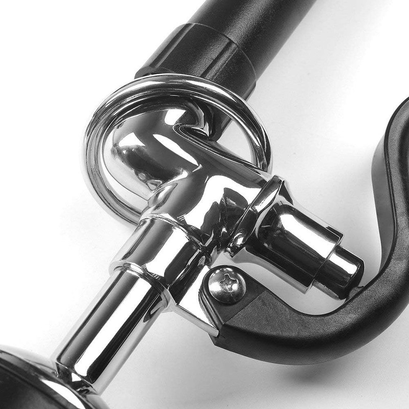 BESTJEEF Pre Rinse Sprayer Commercial Sink Faucet Spray Valve Chrome