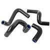 Silicone Radiator Hose Kit with Clamps Compatible with 1986-1993 Mustang