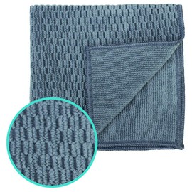 E-Cloth Chemical Free Stroller + Car Seat Microfiber Cleaning Cloths, 12.5in x 12.5in, Gray