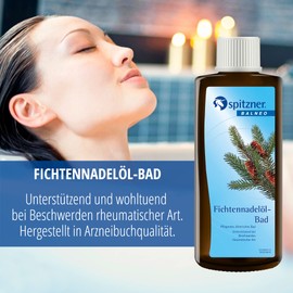 Spitzner Fichtennadelöl Bath 190 ml – Soothing Bath Oil