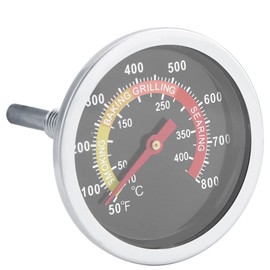 BBQ Grill Temperature, 50~800℉ Stainless Steel BBQ Thermometer Temperature for Barbecue Cooking