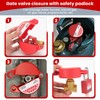 TOKCKYBL Gate Valve Lockout with Safety Padlock, Hose Bib Lock