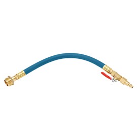 Winterize Sprinkler Systems, Air Compressor Adapter Simple Connection Effective Control Water Blow Out Fitting Adapter for Travel Trailer (Blue)