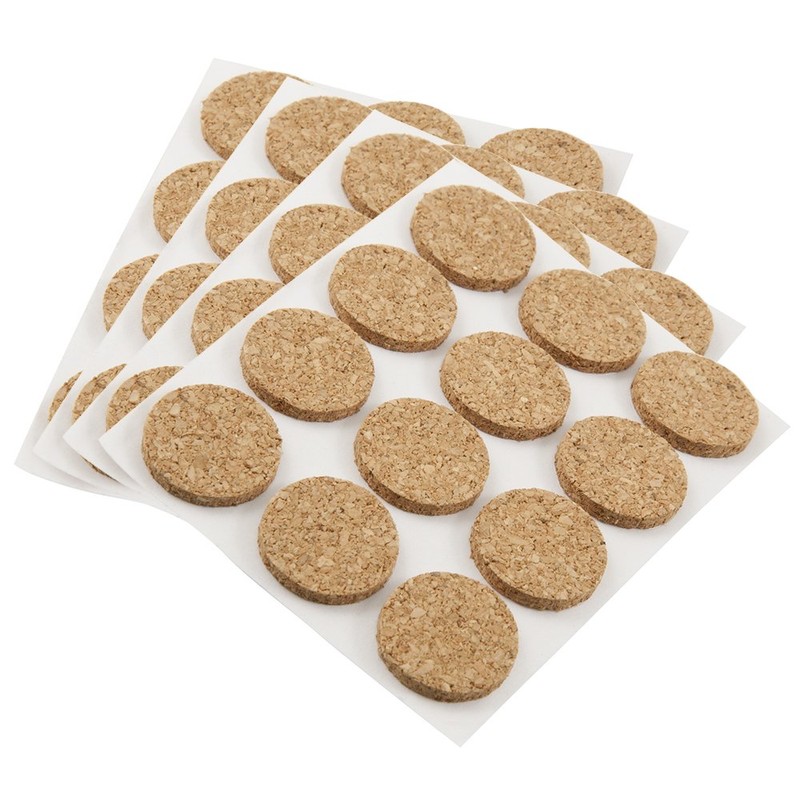 SoftTouch 4924995N Craft Value Pack-236 PCs, Dots-Cork Pads-Felt Strips-Bumpers, Brown