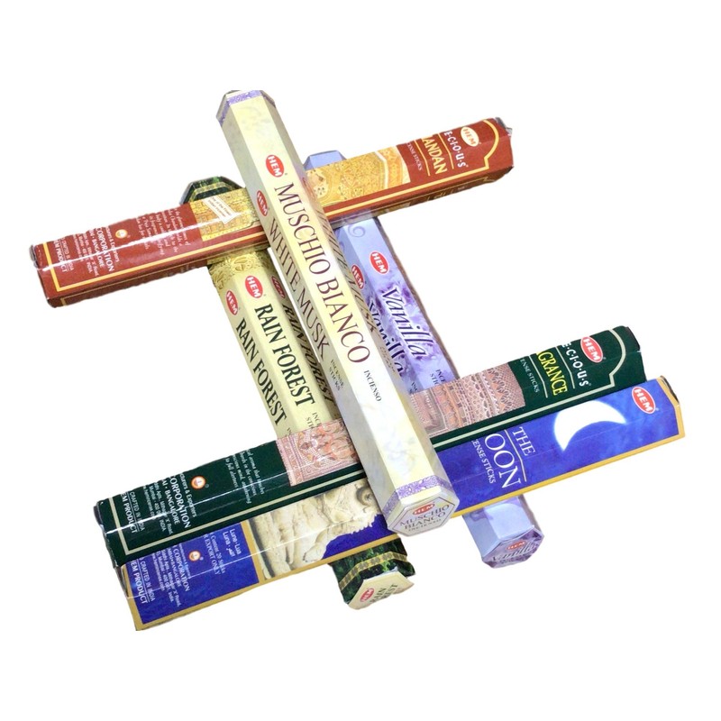 HEM Indian Incense 6 Assorted Set 6 Boxes