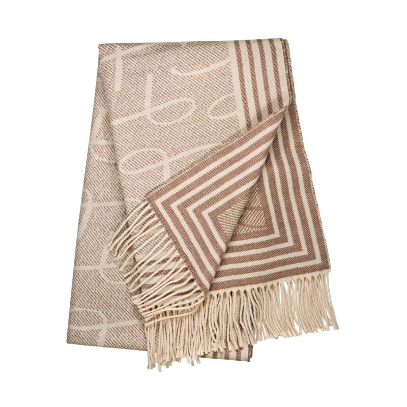 Triumph Women's Accessories Blanket Scarf, Brown - Light Combination, One
