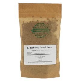 Herba Organica Elderberry Dried Fruit - Sambucus Nigra L # Herba Organica # Elder, black elder - 100g
