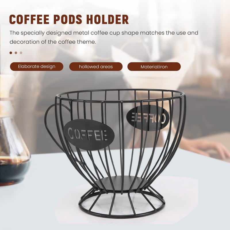 Lobamop Coffee Capsule Storage Basket Coffee Cup Basket Coffee Pad