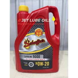 Schaeffer's Oil Supreme 9005 Full Synthetic 0W-20 Engine Oil 3 Gallons